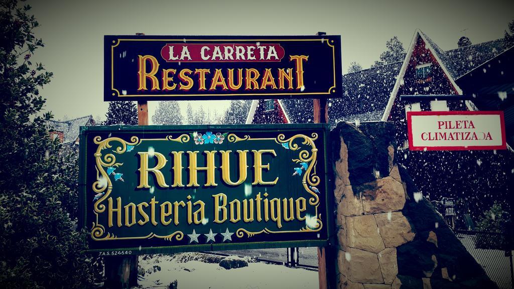 Hosteria Boutique Rihue San Carlos de Bariloche Eksteriør billede